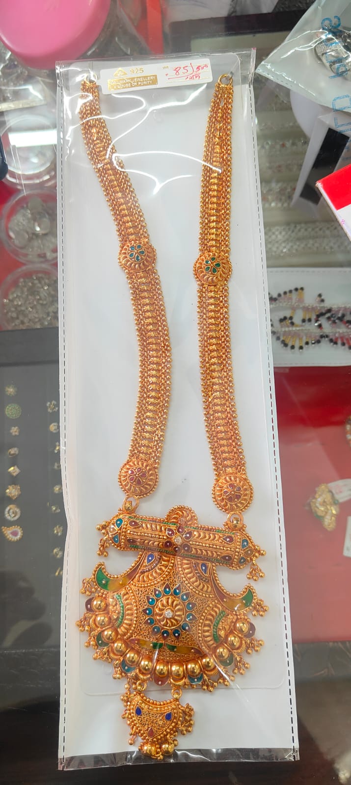 Antique Necklace Restored before